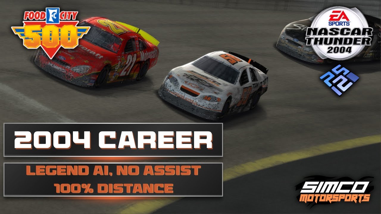 NASCAR Thunder 2004 - Career Mode - 2004 Season - Food City 500 at Bristol
