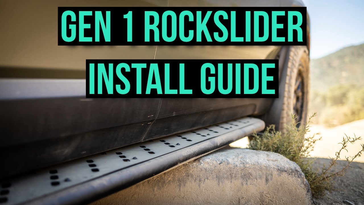 GEN 1 EVsportline RMaxx Rockslider Installation guide | Rivian R1T & R1S: Gen 2 video TBD!!!