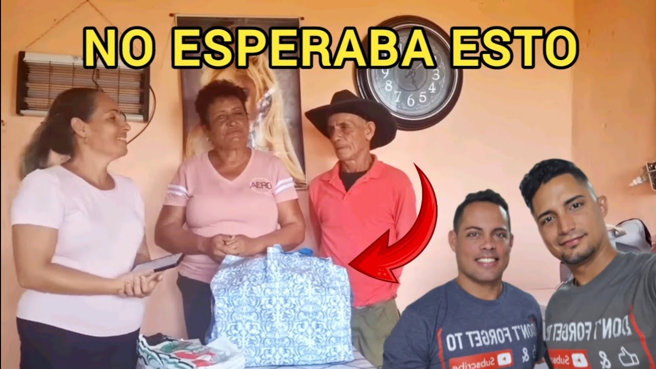 Mario y Aliesky TV me sorprenden antes de irse de Cuba.