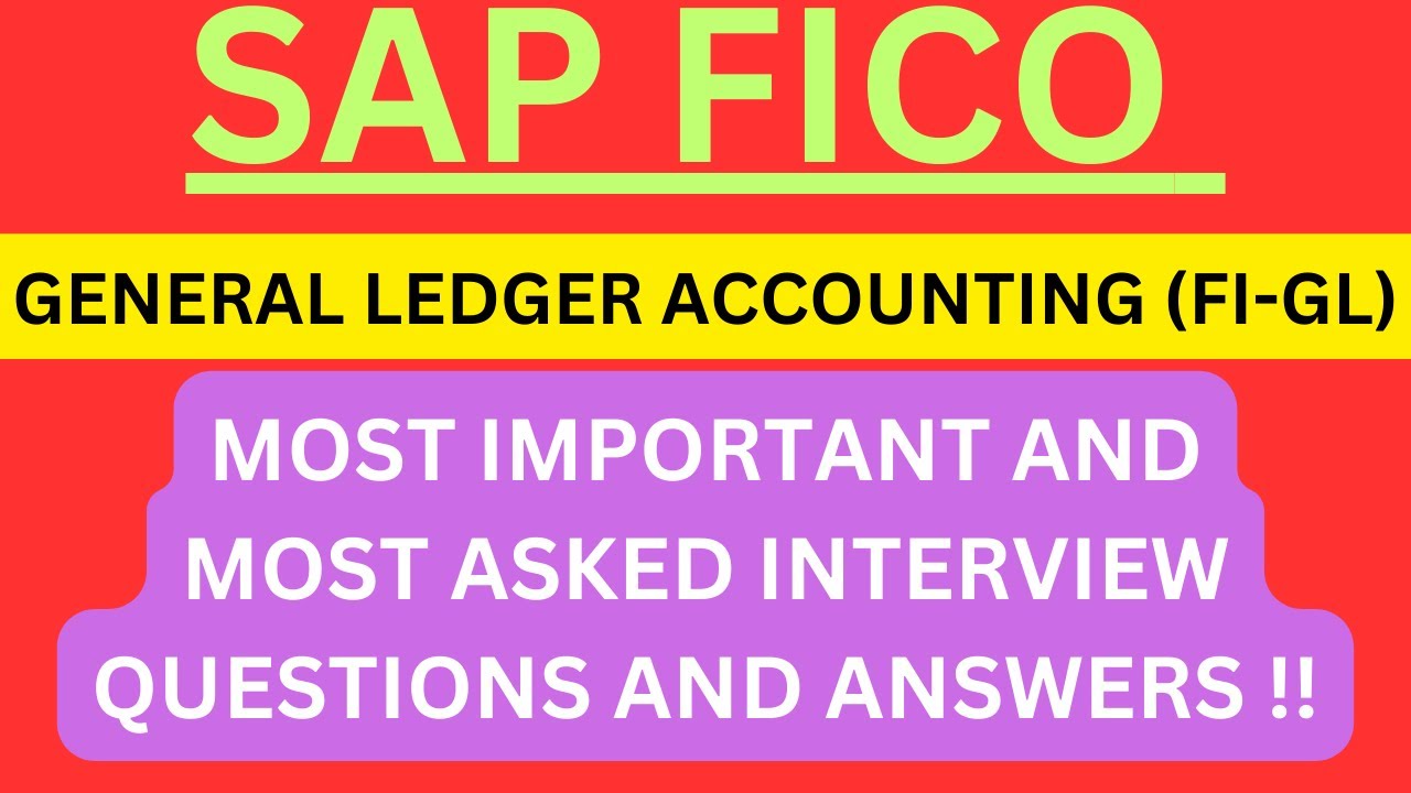 «SAP FICO, Главный бухгалтерский учет (FI-GL)», самые часто задаваемые вопросы и ответы на собесе...