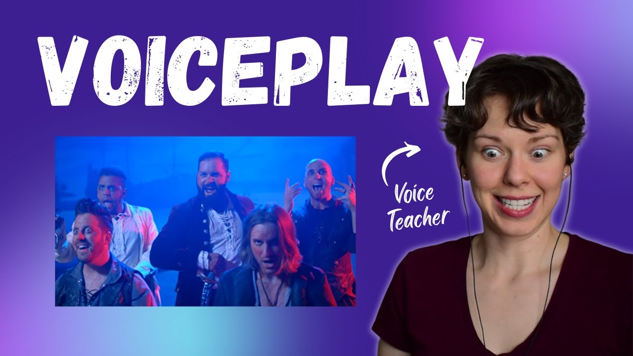 Voice Teacher Reacts to VOICEPLAY - Hoist the Colours ft. Jose Rosario Jr.