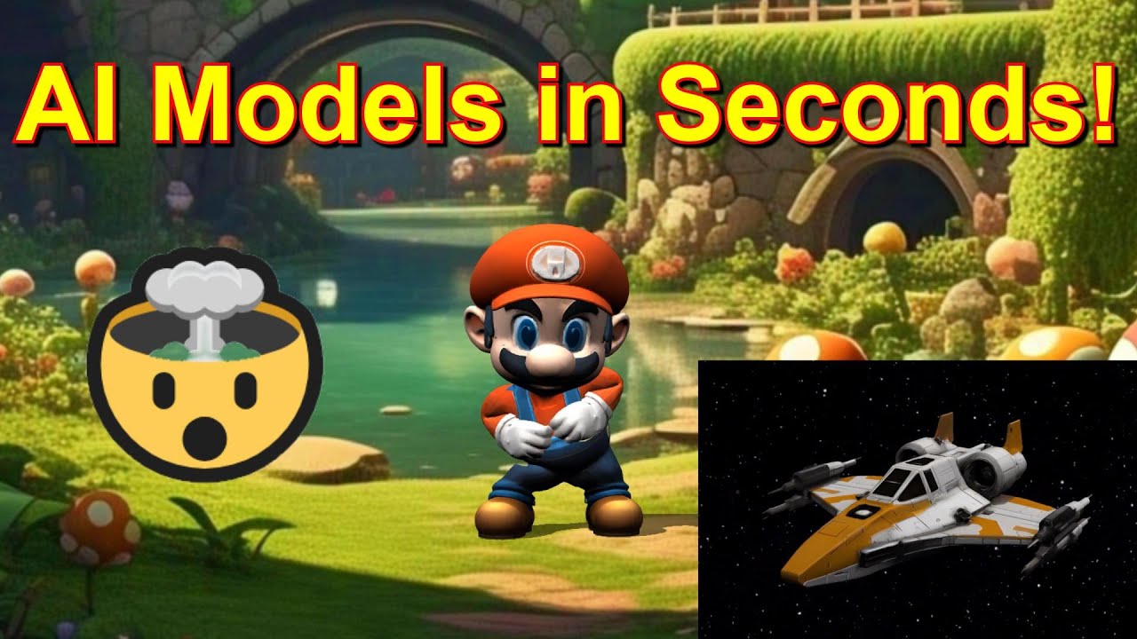 Make AMAZING 3D Models with AI in Just Seconds! 🤯
