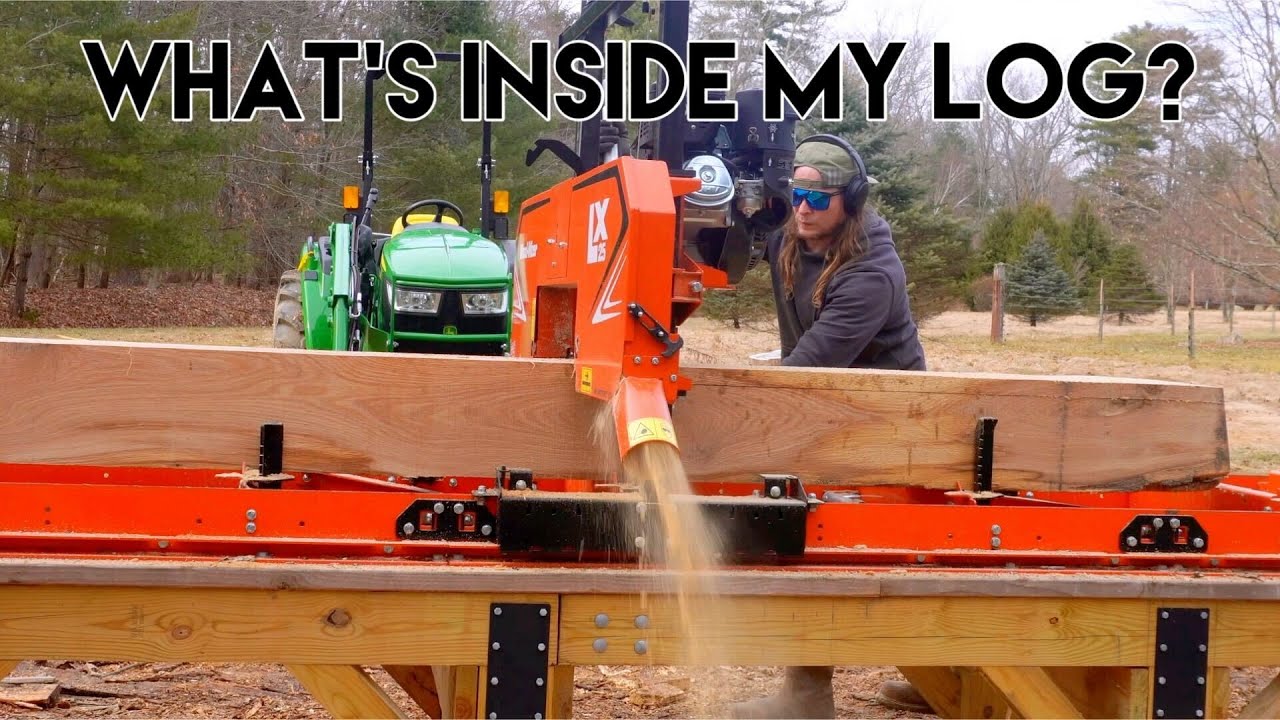 Woodmizer LX25, What's inside my log?