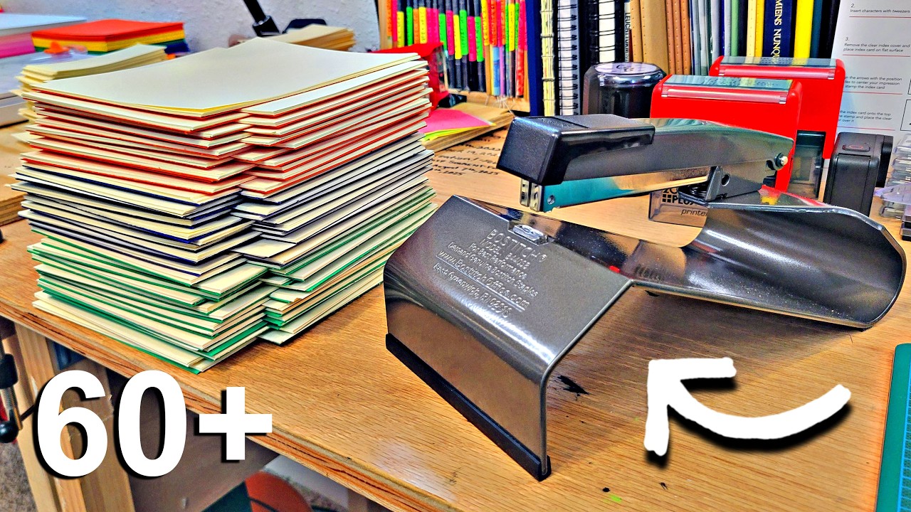 MAKING 67 NEW POCKET NOTEBOOKS LIVE! 🔴