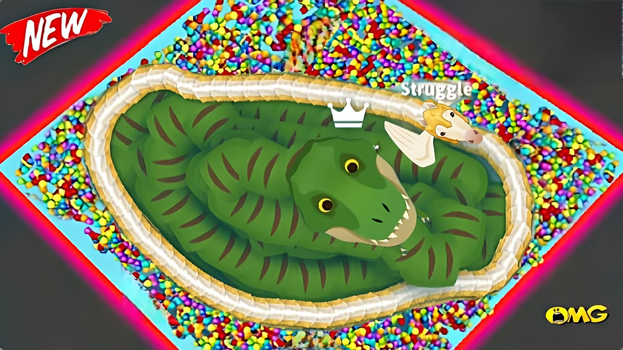 snake.io🐍Cosmic Horse snake skin🐍Cosmic Horse snake party,Zero to Hero gameplay||Snake Struggle