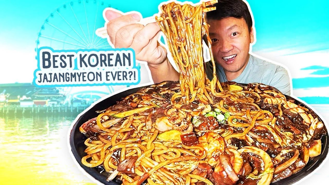 Best KOREAN Jajangmyeon EVER?! 24 Hours Eating ONLY at Seattle’s BEST Hidden Gem Restaurants