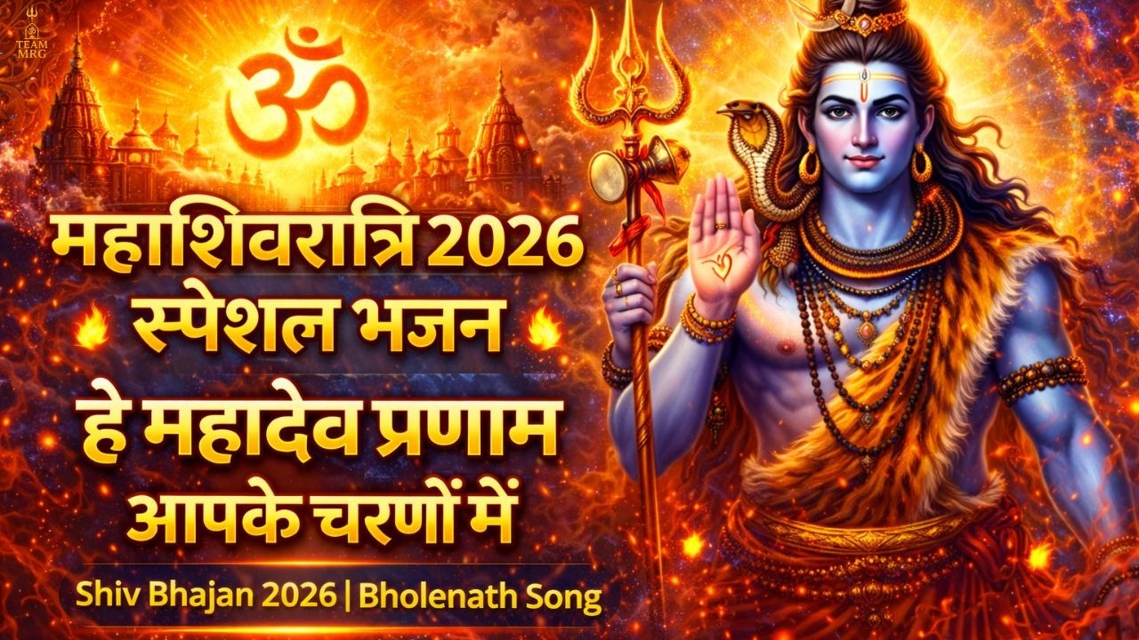 महाशिवरात्रि 2026 स्पेशल भजन | हे महादेव प्रणाम आपके चरणों में | Shiv Bhajan 2026 | Bholenath Song
