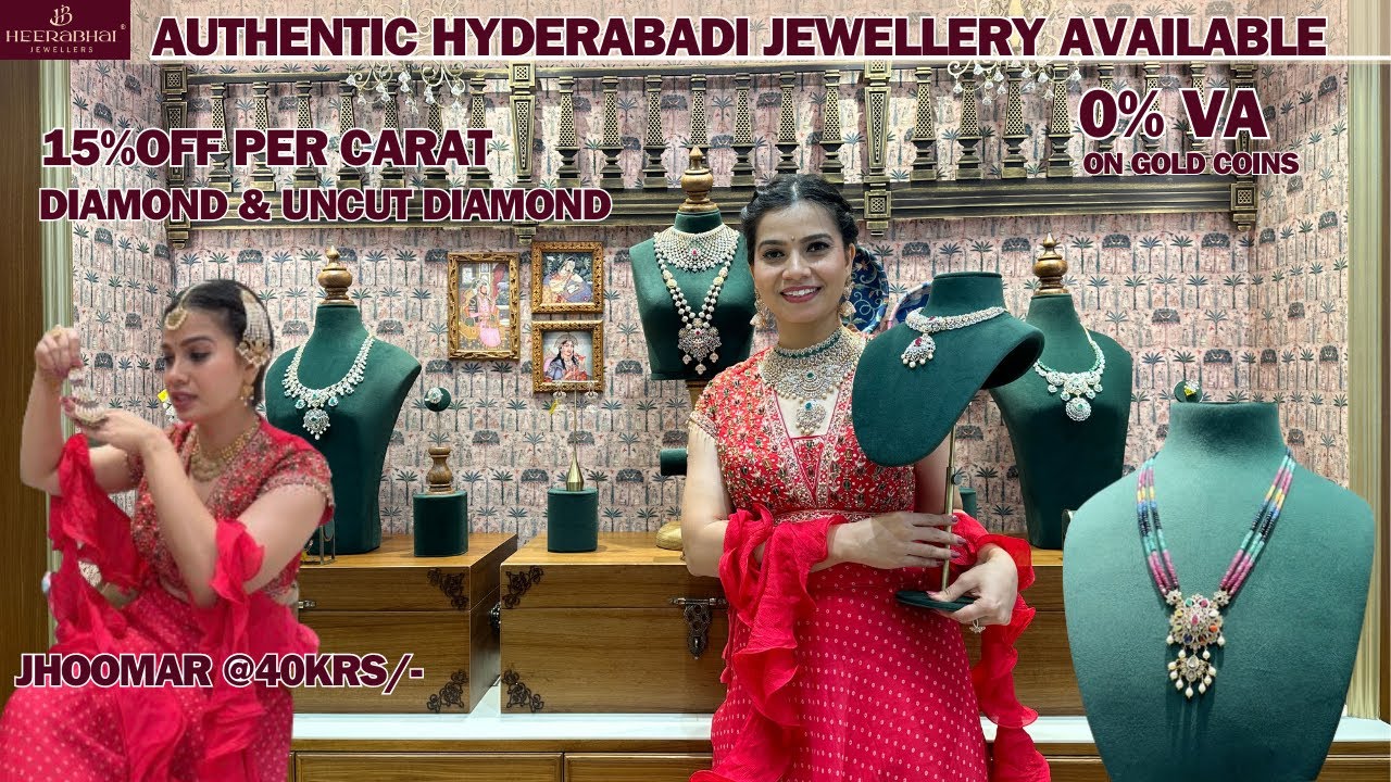 Heera Bhai Jewellers: Asli Hyderabadi Collection, Jhoomar se diamond jewellery tak, Exciting OFFERS