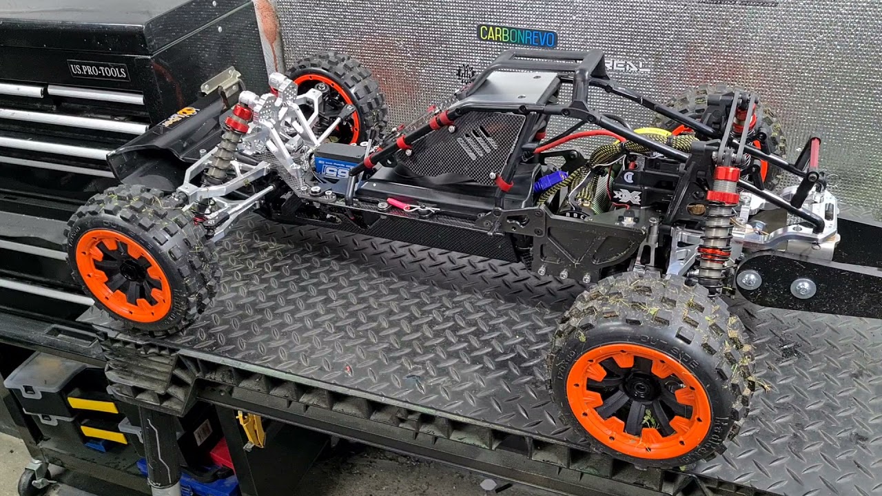 hpi Baja 5b custom build electric beast