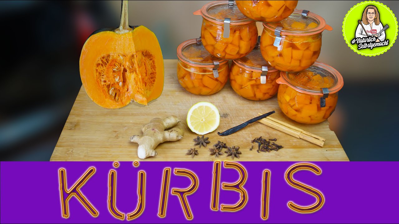 Gewürzkürbis süss sauer - perfekt zu Käse, Fondue und Raclette