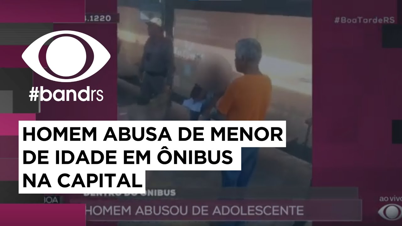Porto Alegre: homem abusa de adolescente dentro de ônibus