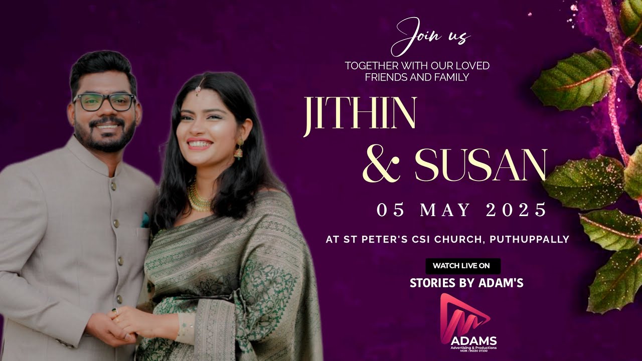 Jithin & Susan Wedding Day