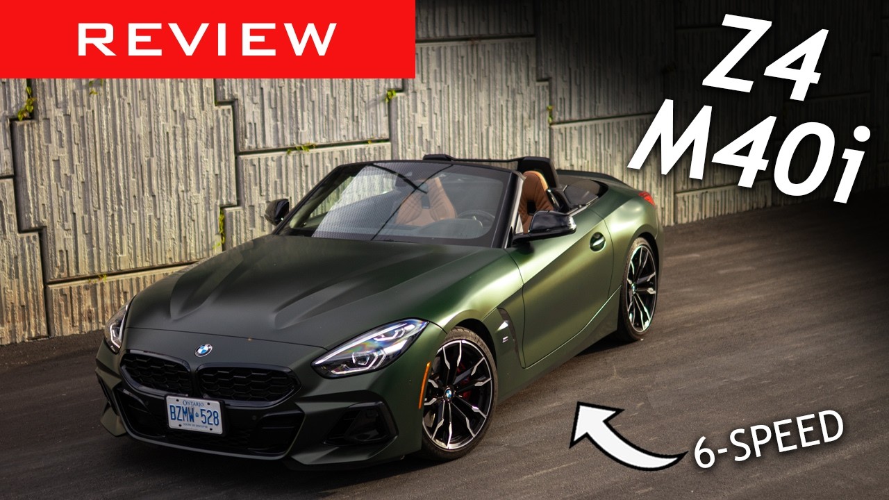 2025 BMW Z4 M40i Review / Convertible + 6-Speed = Fun!