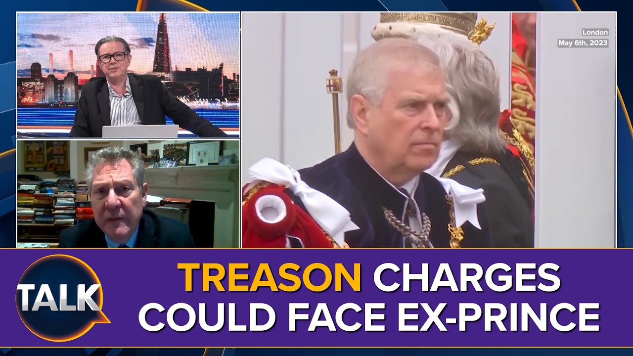 TREASON Charges Could Face Ex-Prince Andrew | Royal Expert Andrew Lownie