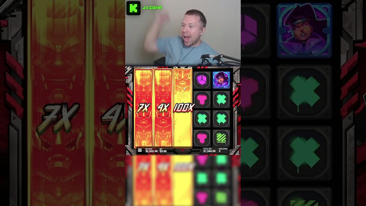 Massive Slashing Win! ⚔️ Slayers Inc #gambling #slots
