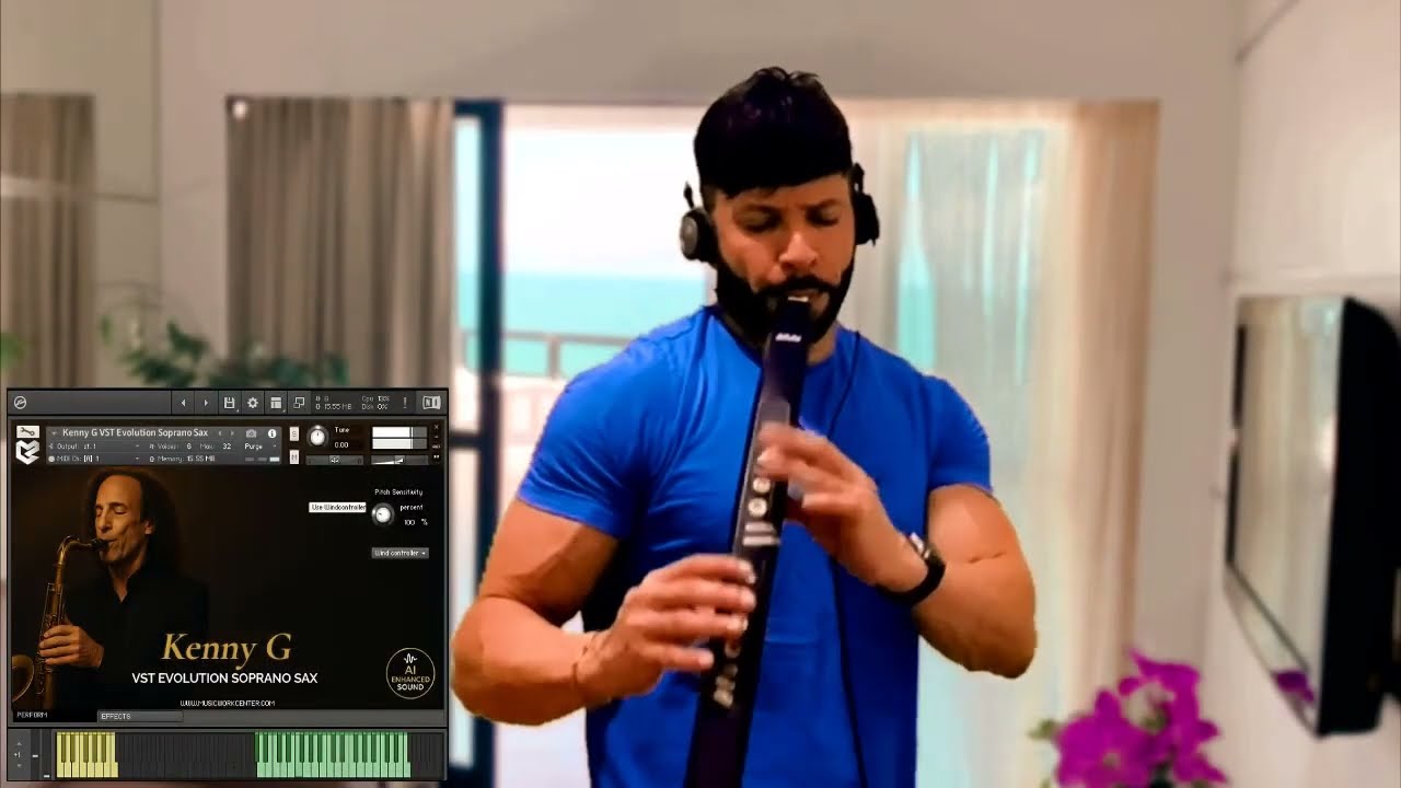 AKAI EWI USB - SOPRANO SAXOPHONE DEMO