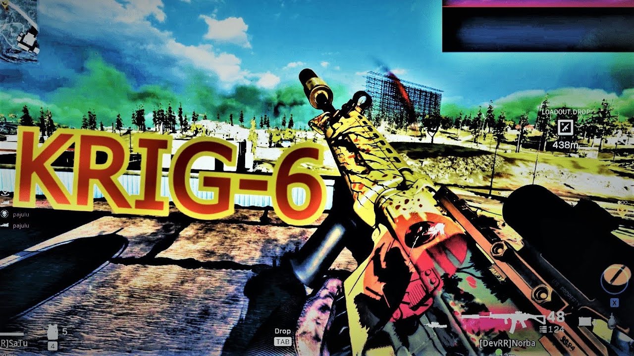 KRIG-6 Is One Of Best CW LONG RANGE Weapons?? // AK5 // Verdansk '84