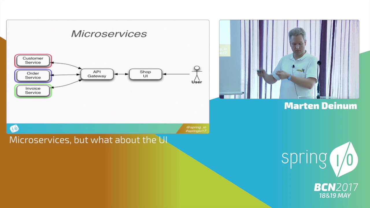 Microservices, but what about the UI - Marten Deinum @ Spring I/O 2017