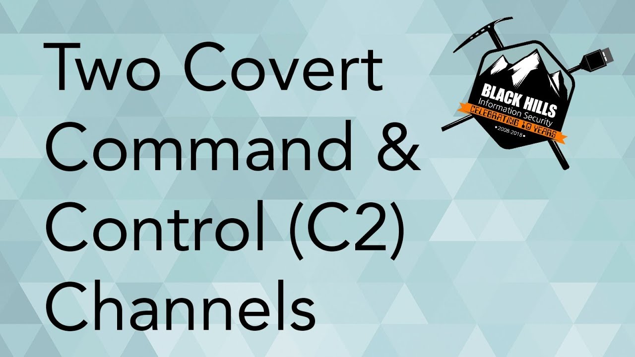 Two Covert Command & Control (C2) Channels