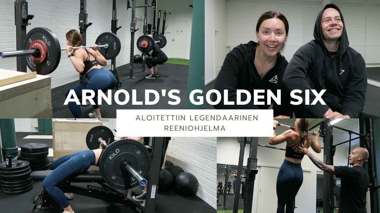 Aloitettiin Arnold's Golden Six -ohjelma 🥵💪🏼