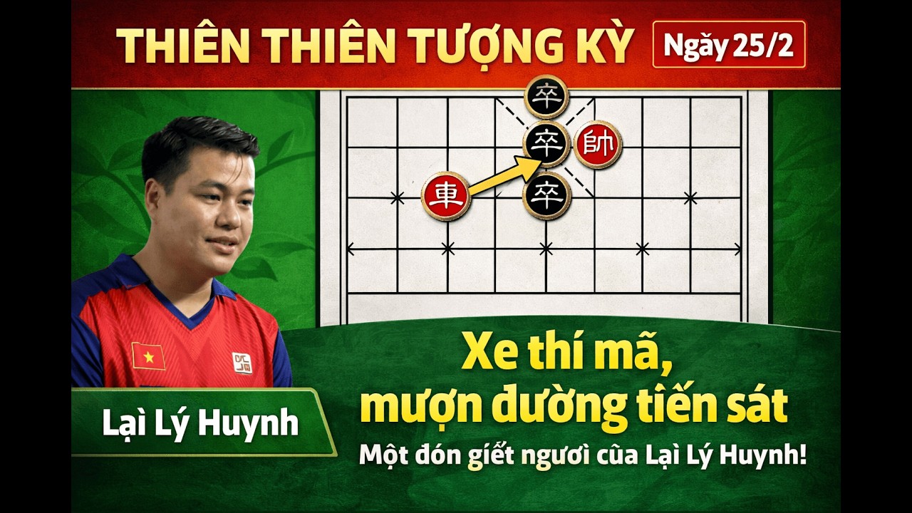 Huynh chơi chiêu độc xe thí mã mượn đường tiến sát một đòn cực hiểm vần tàn