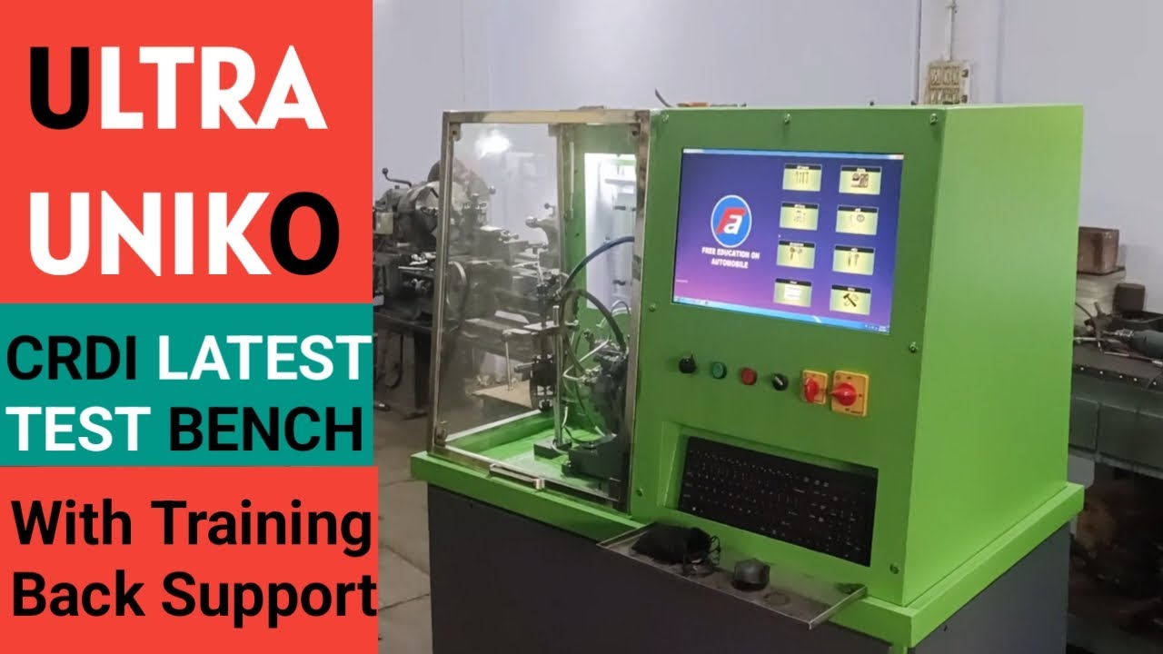 CRDI ULTRA UNIKO UPGRADED TEST BENCH REVIEW