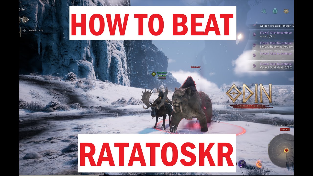 Odin: Valhalla Rising Ratatoskr Boss Fight