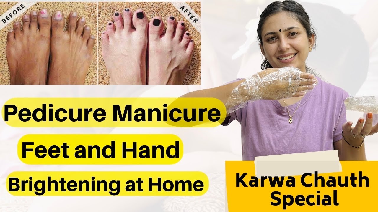 Feet and Hand Brightening Naturally at Home | Pedicure Manicure Tan Removal | Dr. Upasana Vohra