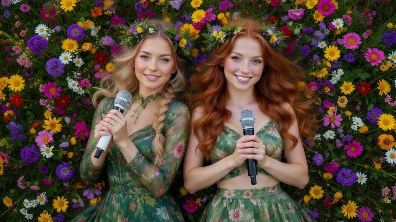 Wildflowers on the Wind | Beautiful Irish & Scottish Celtic Folk Music – Flute & Violin