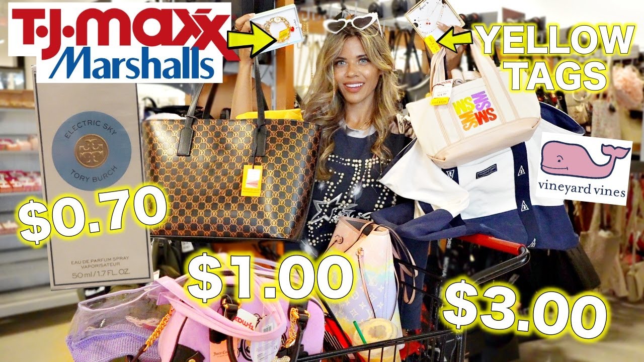*SHOCKING* TJMAXX & MARSHALLS NEW YELLOW TAG SALE FINDS SHOPPING SPREE! EARLY HOLIDAY GIFT SETS