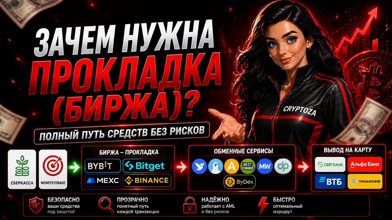 Сберкасса &rarr; Bybit: Как Правильно Выводить USDT Без Блокировок (Прокладка)