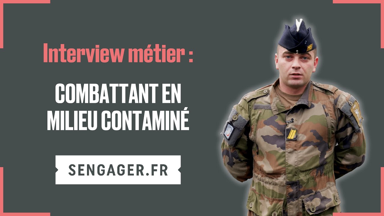 Brigadier Julien, combattant en milieu contaminé