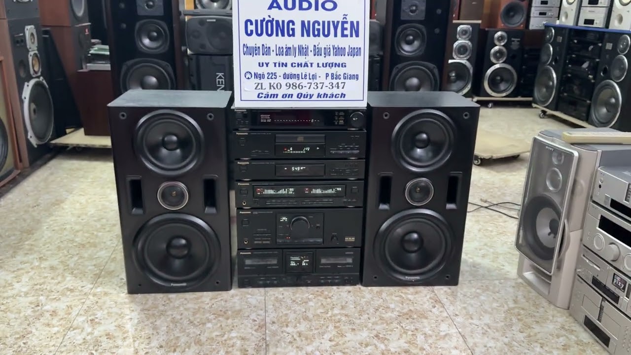 10/1 lên bộ panasonic DN-7, chi tiết lh ĐT zalo 0986737347, Audio cường nguyễn bắc giang 
