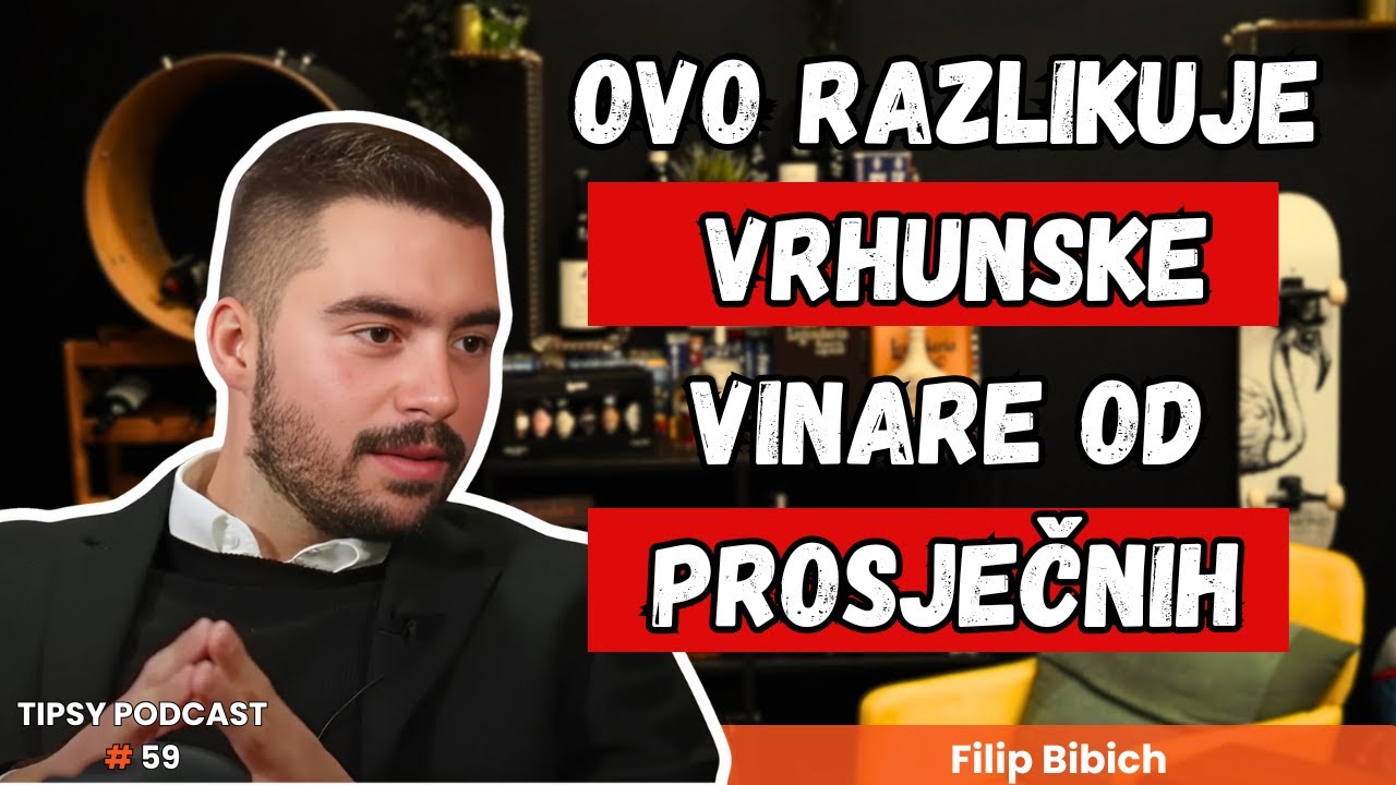 Filip Bibich o tome kako postati vrhunski vinar, kako uspjeti u vinskoj industriji??!