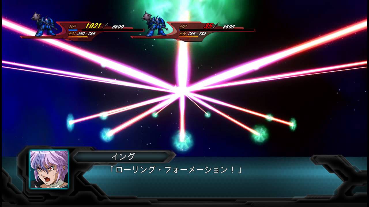 SRW OG 2nd エグゼクスバイン All Attacks