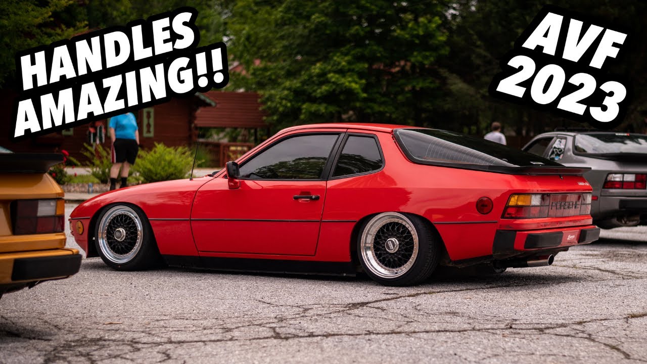FIRST DRIVE IN THE BAGGED PORSCHE 924S! AVF 2023 In HELEN GA!