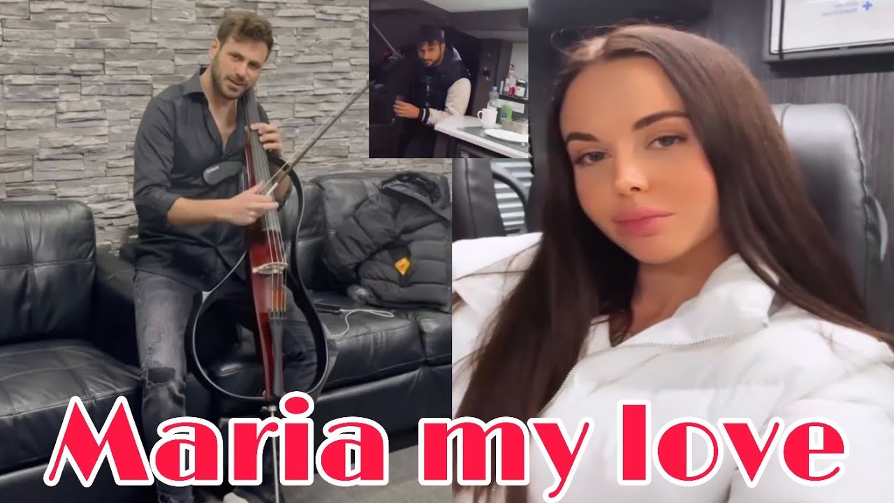 Stjepan Hauser & his real life partner his love Maria Vessa romantic video after the show