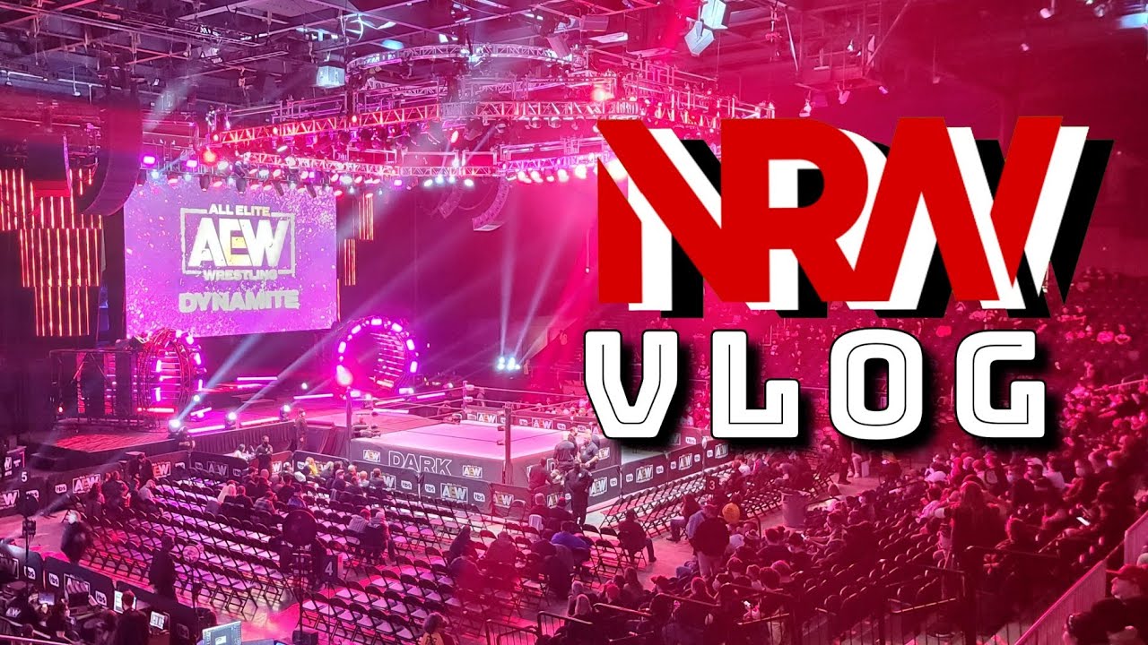 A #NRW #VLOG: AEW Dynamite on 19 January 2022! Jon Moxley Returns! #AEWdynamite #AEW #wrestling