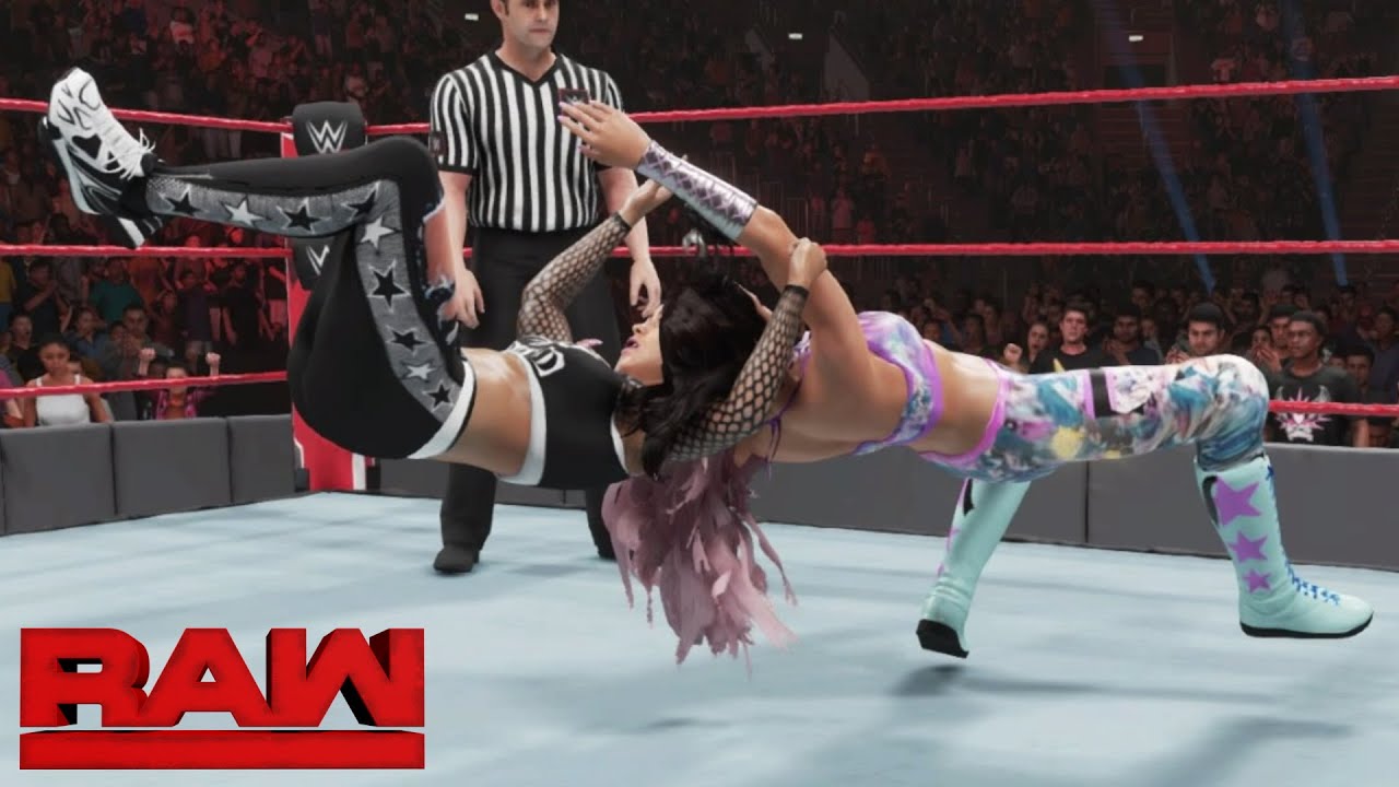 WWE 2K19 RAW The Boss and Hug Connection vs The Riott Squad Qualifying Match: February 25, 2019