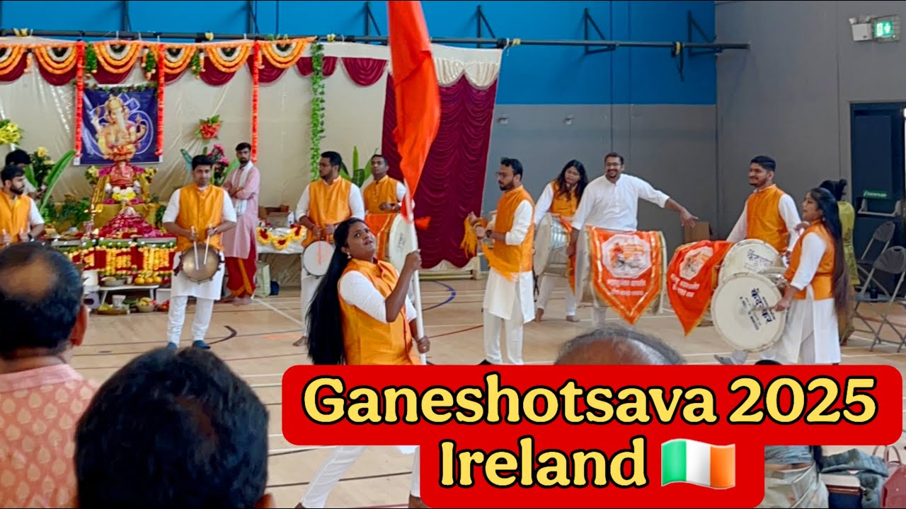 🇮🇪Ganeshotsava 2025 in Ireland 🇮🇳 | Full Vlog | Apurva Charity Trust | Amara Diaries | ಕನ್ನಡ ವ್ಲಾಗ್