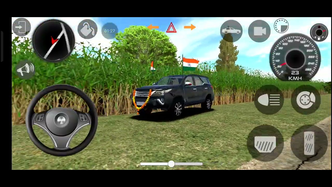 Indian car modified New car 🚨🚗 subscribe to my channel 🙏🙏#angadp2 #automobile #cargame #trending 