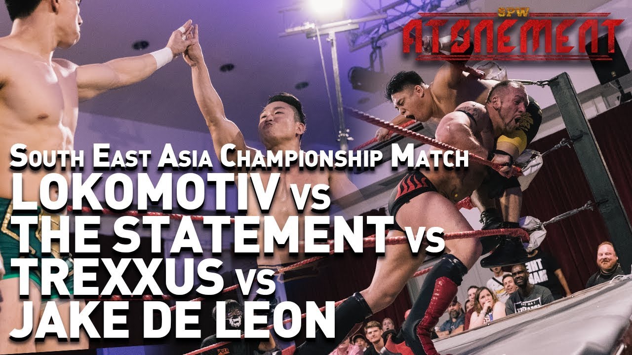 SPW Atonement SEA Heavyweight Championship - The Statement против JDL против Lokomotiv против Tre...