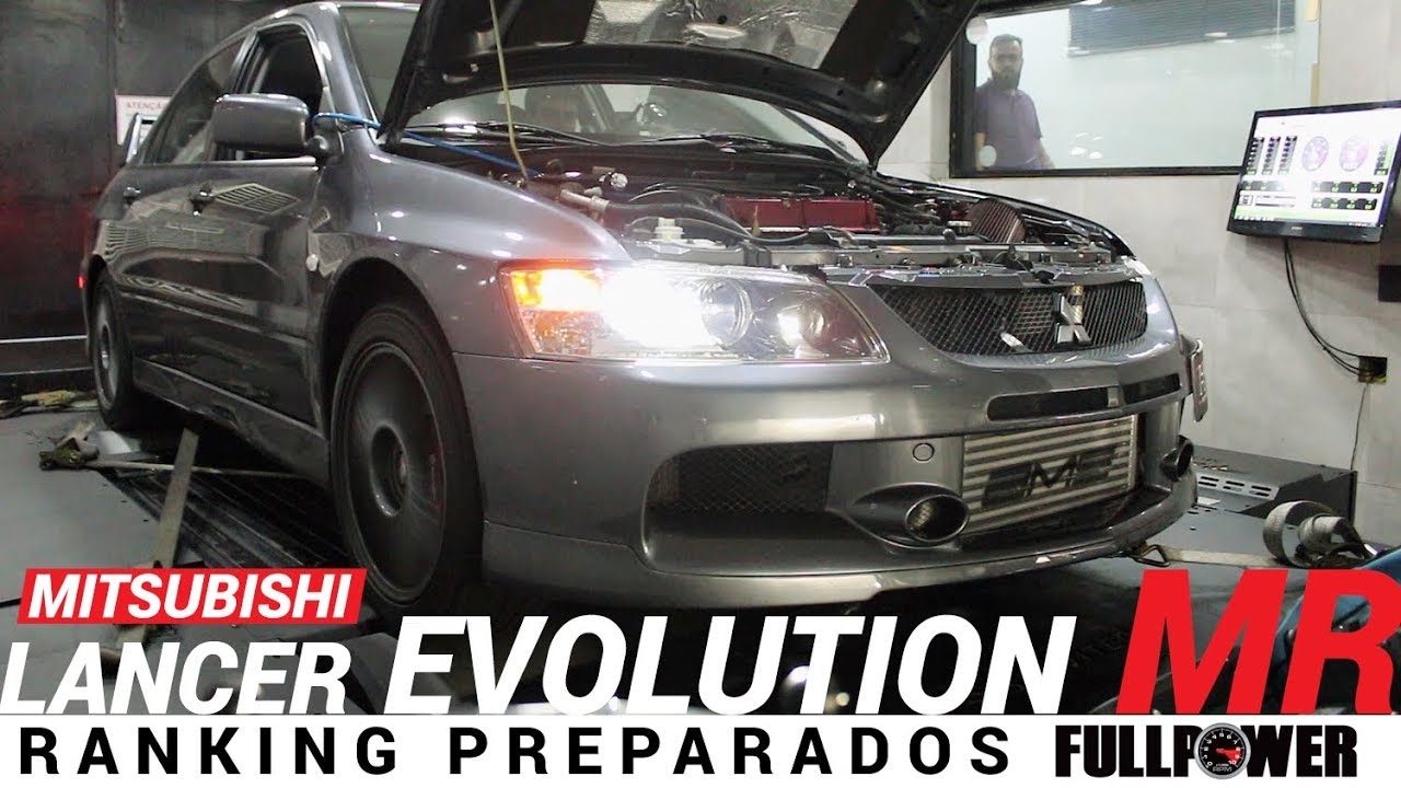 Mitsubishi Lancer Evo MR, zeraaaado, no Ranking Preparados FULLPOWER