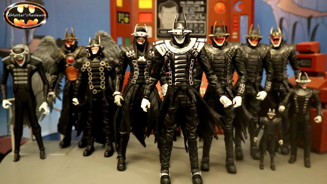 McFarlane DC Multiverse The Batman Who Laughs Sketch Variant Dark Nights Metal Action Figure Review