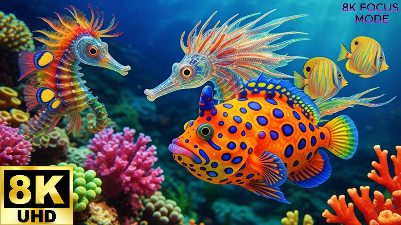 Underwater OLED Demo HDR 8K Ultra HD Dolby Vision™120fps