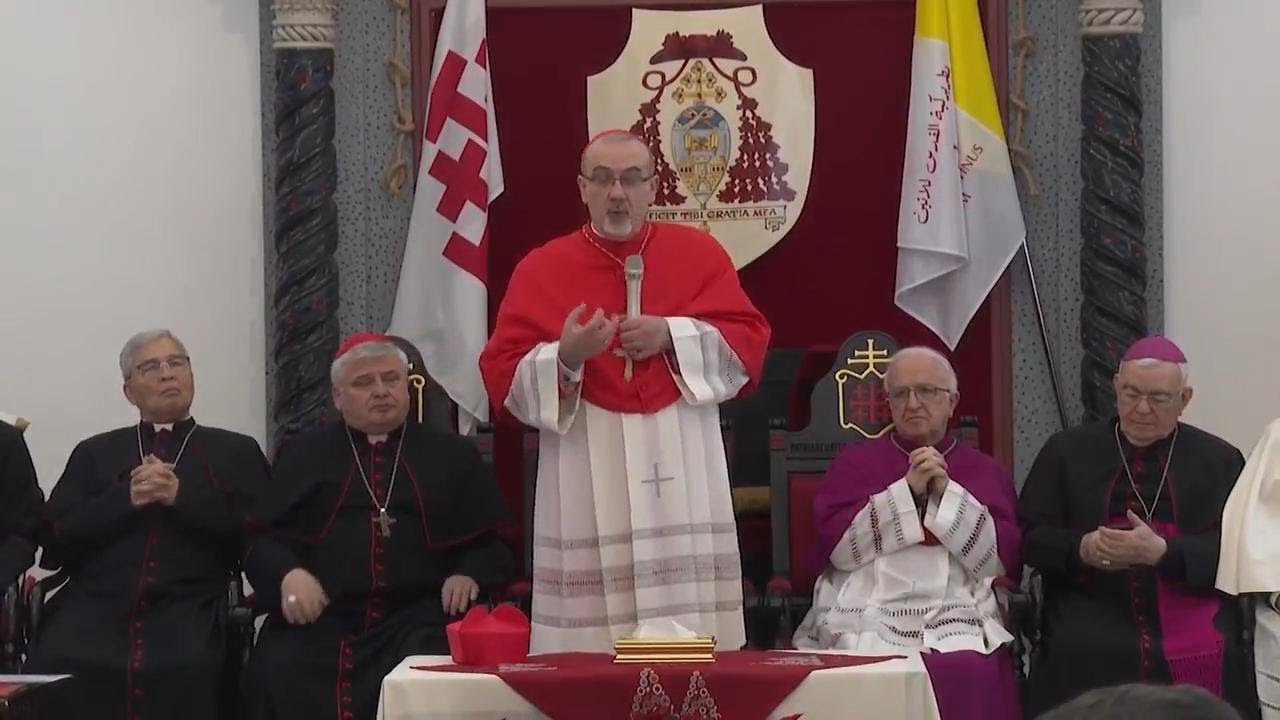 Latin Patriarch hopes for peace amid 'darkness' of Israel-Hamas war