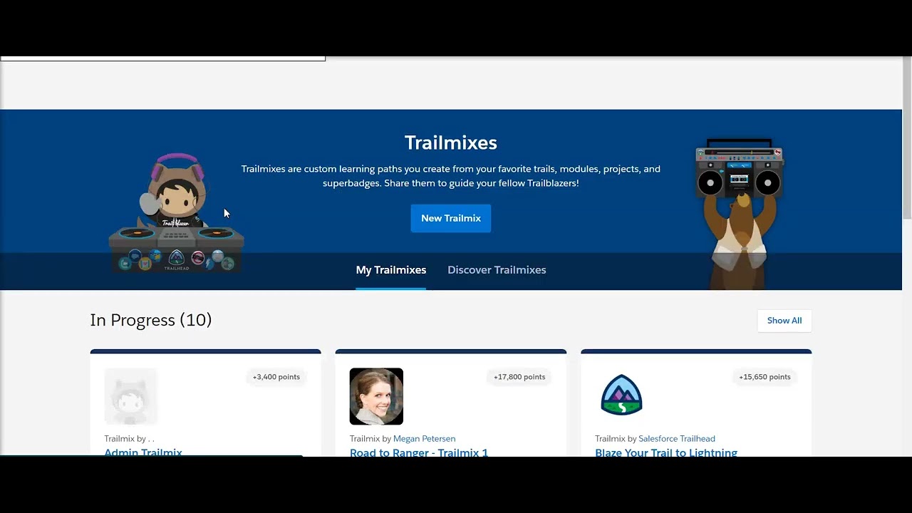 Create a Personal Trailmix