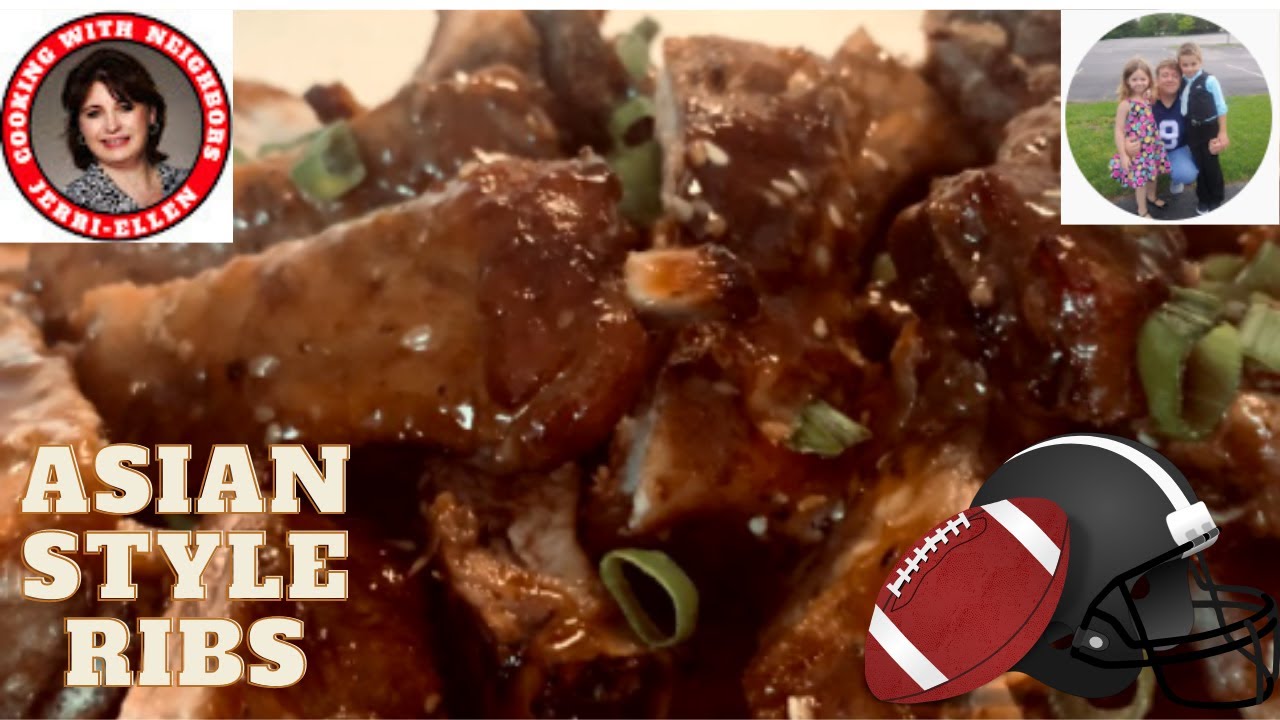 Crockpot recipes | Ribs Asian inspired recipe | #gamedayappetizersiangood