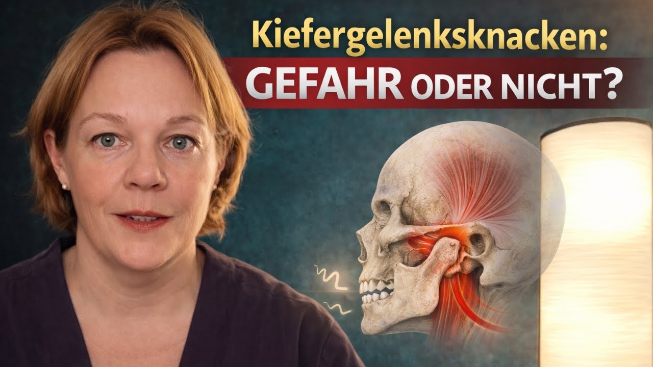 Kiefergelenk knackt – harmlos oder gefährlich? Das solltest du wissen!