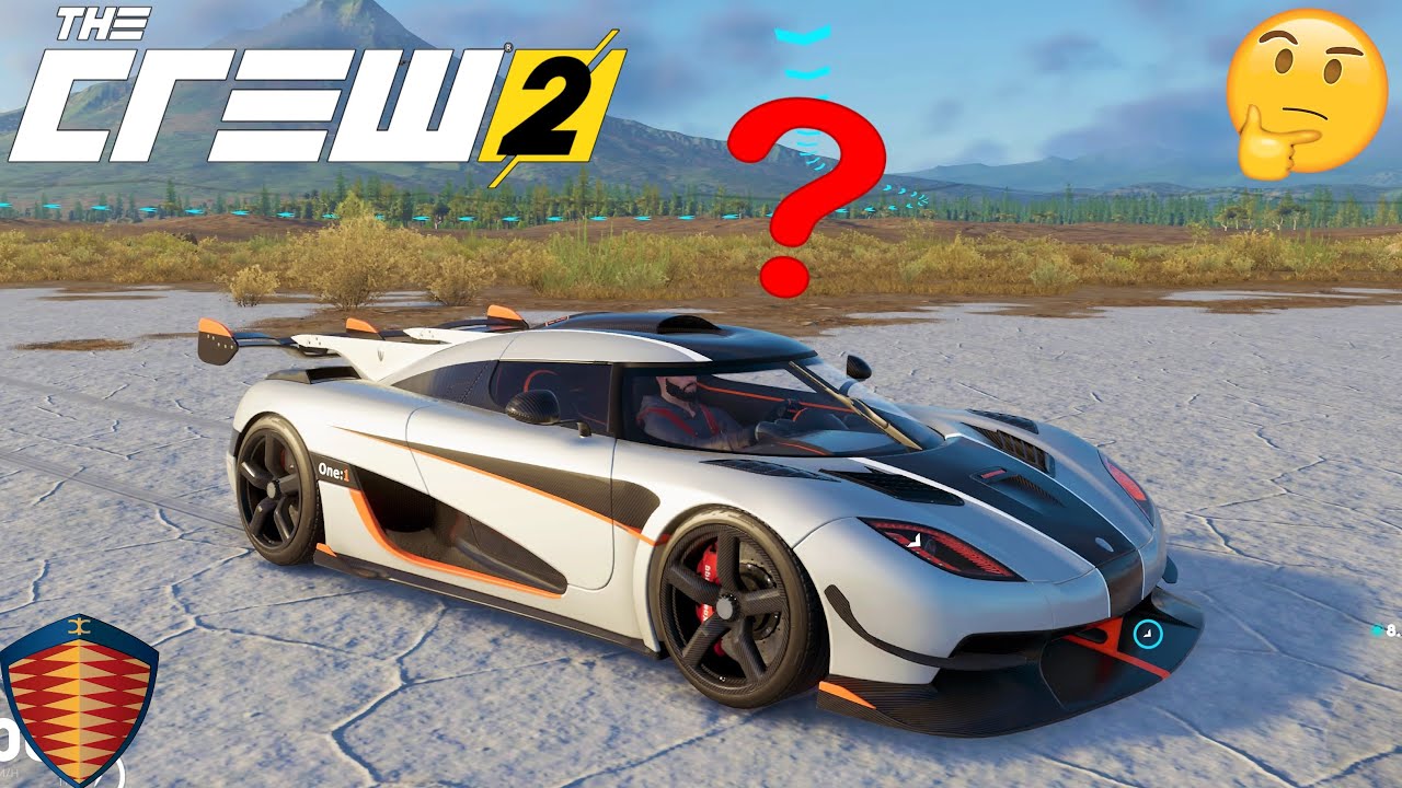The Crew 2 koenigsegg one - ? MONSTRUEUSE ? - Custom + test